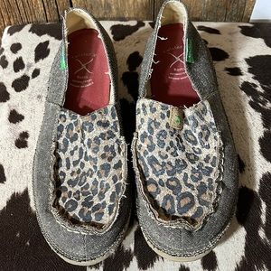 Twisted x Eco cheetah shoes